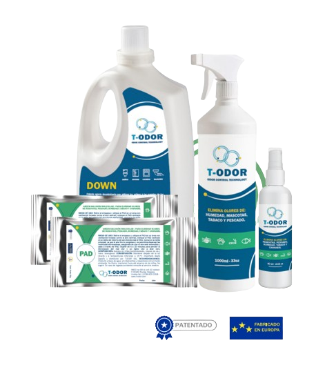 kit eliminador de olores
